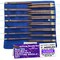 My Two Ladies | Blue Silk | Ultimate Adjustable Knitting Needle Set | 14 Sizes | w/custom case